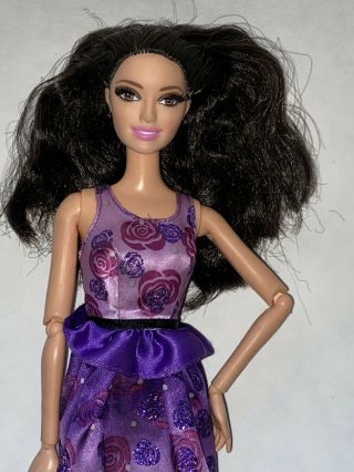 Htf Barbie Style In The Spotlight Raquelle Doll Dress Rooted Eyelashes