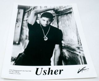 Usher - 8x10 " Press Promo Photo Leface