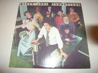 Billy Joel Turnstiles Lp Vinyl Record Album York Mind Say Goodbye Hollywood