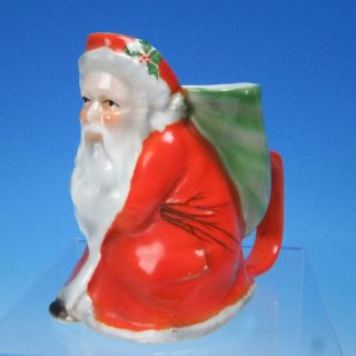 Royal Bayreuth Porcelain - Santa Claus Figural Creamer Pitcher - 4 Inches