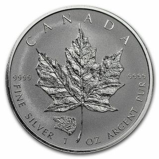 Canada 1 Oz Silver Maple Leaf Grizzly Privy Reverse Proof 2016