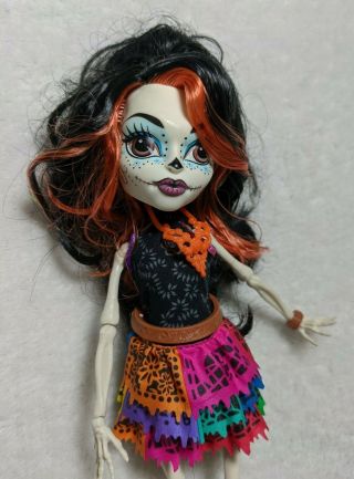 Monster High Doll Skelita Calaveras Sugar Skull Day of the Dead Día de Muertos 2