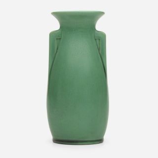 William Day Gates For Teco Pottery Vase,  Model 407.