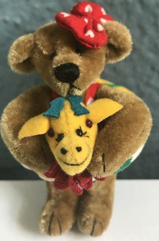 Little Gem Teddy Bear “jenny” Miniature Bear Deborah Canham 1575/3000