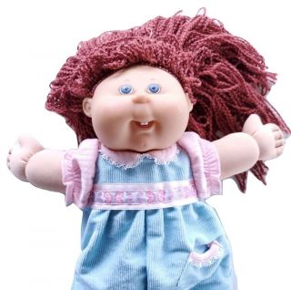 Cabbage Patch Kids Play Along Pa - 1 2004 Red Hair Green Eyes Clothes