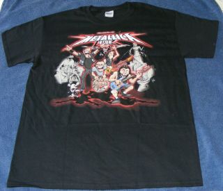 Metallica - The Metallica Club 2014 - T - Shirt Large - Black