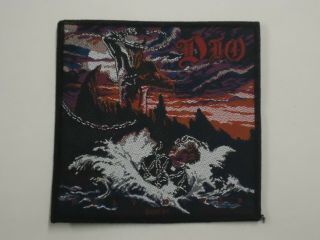 Dio Holy Diver Woven Patch
