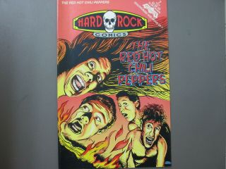 Red Hot Chili Peppers Comic Hard Rock Comics 1992 First Printing