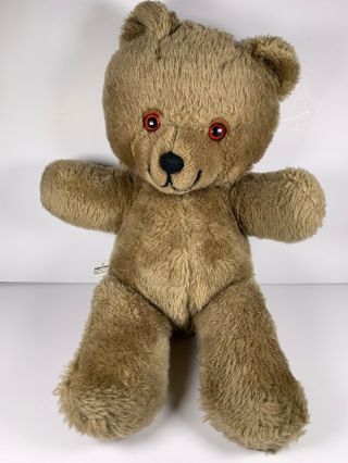 Vintage Knickerbocker " Animals Of Distinction " Teddy Bear 14 Inch Plush Doll Toy