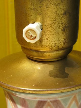 ROOKWOOD VELLUM porcelain lamp/vase MARGARET HELEN MCDONALD SIGNED 1936 USA 3