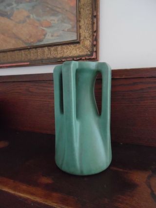 Teco Art Pottery 7.  5 " Vase