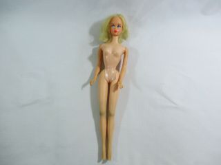 Vtg.  1966 Mattel Ash Blonde Barbie Twist N 