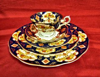 Service For 6 Royal Albert Heirloom Blue Bone China Discontinued
