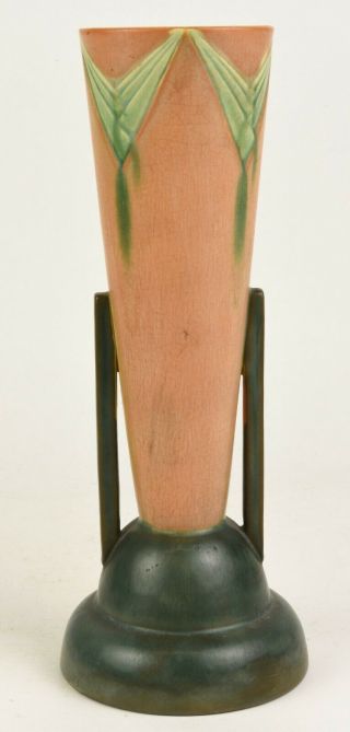 Roseville Pottery Futura 12 " Vase Shape Number 410 - 12 " Table Leg "