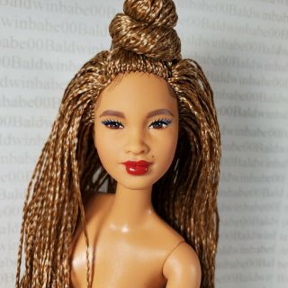 (G57) NUDE BARBIE BMR1959 BRAIDS AA MBILI ARTICULATED MADE TO MOVE DOLL 4 OOAK 2
