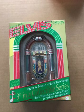 1997 Limited Edition Elvis 3rd In A Collectable Series Nib