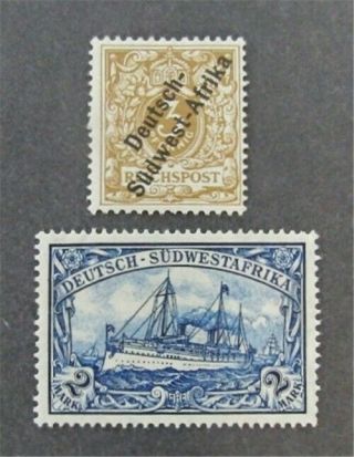 Nystamps German South West Africa Stamp 1.  32 Og H $25