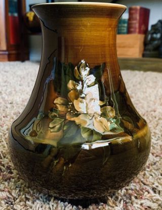 Rookwood: Glossy Standard Glaze Vase,  Artist Signed,  A.  Valentien 1890