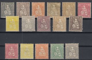 J3644/ Switzerland – 1862 / 1881 Classic Lot – Cv 150 $