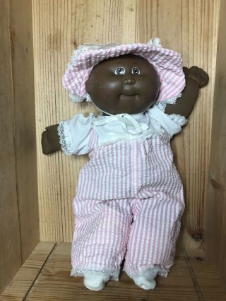Vintage 1982 Caleco Appalachian Artworks African American Premie Cabbage Patch