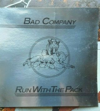 Bad Company Run With The Pack Sticker