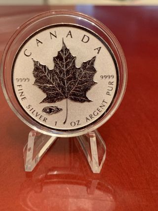 2016 Canada 1 Oz Silver $5 Coin With Tank Privy (reverse Proof Finish).  9999