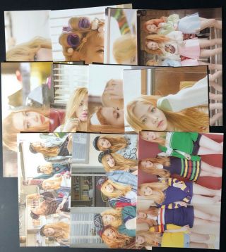 Red Velvet Ice Cream Cake Official Postcards Merch Seulgi Irene Wendy Joy Yeri