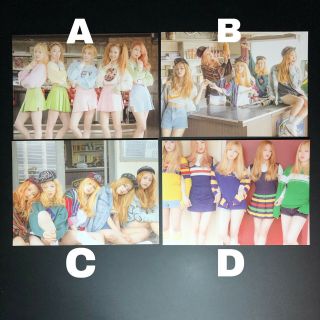 Red Velvet Ice Cream Cake Official Postcards Merch Seulgi Irene Wendy Joy Yeri 2