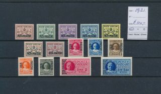 Lm65122 Vatican 1931 Overprint Packet Post Fine Lot Mnh Cv 114 Eur