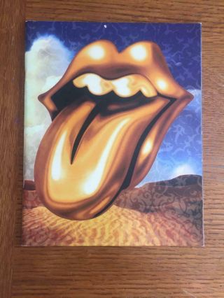The Rolling Stones – Bridges To Babylon 1997 Program From Tour Opener In Chicago