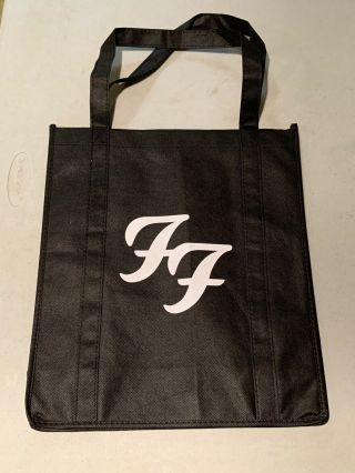 Foo Fighters Recyclable Tote Bag Wrigley Field Chicago Pop Up Dave Grohl