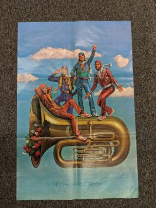 1978 Bee Gees The Lonely Hearts Club Band Album Poster 33 X 22 "