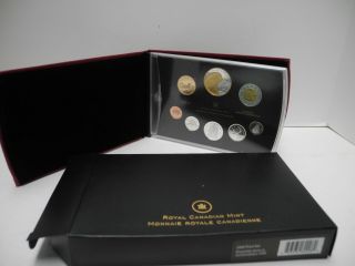 Royal Canadian 2008 Canada Proof Set Of Canadian Coinage With Album And Box