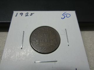 1925 - Canada 1 Cent - Canadian Penny -