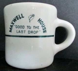 Maxwell House Coffee Diner Restaurant China Mug By Wellsville China Co