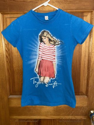Blue Ladies Small Taylor Swift Concert Shirt Speak Now World Tour 2011