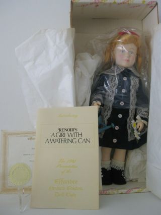 Effanbee Limited Edition Doll 1981 Renoir 