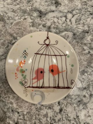 Lollipop Pottery Small Ring Dish Lollibird Handmade