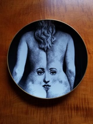 Rare Rosenthal Fornasetti Limited Edition Collector Plate.  Julia Series 28,  C