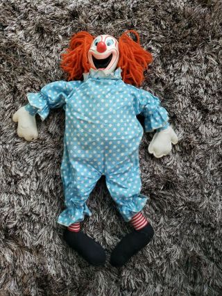 1962 Vintage Bozo The Clown With Pull String