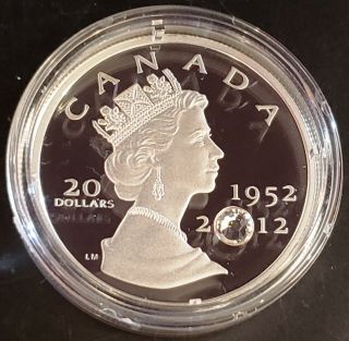 2014 Canada $20 Fine 1 Oz Silver Coin - The Queen 