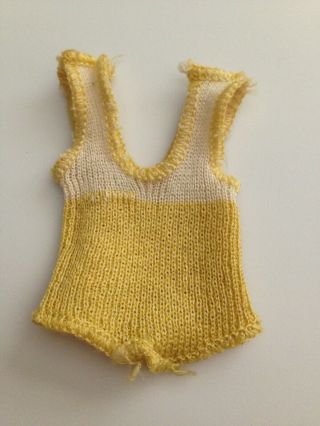 Madame Alexander Dionne Quintuplets 7.  5 " Doll Yellow Bathing Suit $29