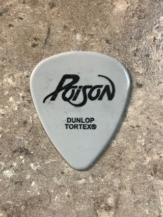 Poison 20th Anniversary Tour Guitar Pick - Rare
