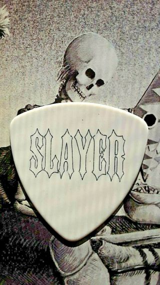 Slayer Kerry King 2007 Tour Guitar Pick - No Anywhere