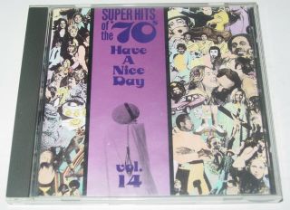 Hits Of The 70s Have A Day Series Cd 14 Rhino Record 1990 W/booklet