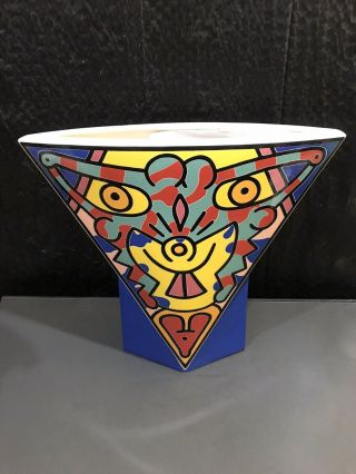 Villeroy &boch Germany Vase Spirit Of Art The Estate Of Keith Haring 1992 750/53