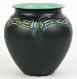 Rookwood Pottery 7 " Carved Vase By Charles Todd 1917