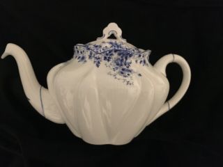 Shelley Dainty Blue 35 Oz.  Teapot - Perfect
