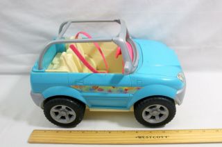 2005 Mattel Barbie Beach Party Doll Accessory Car Toy 13 "