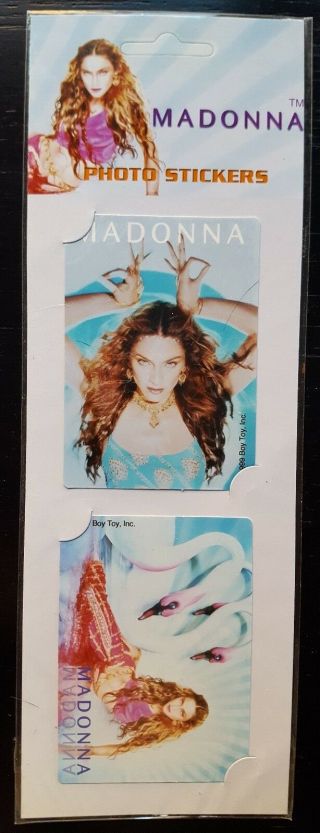 Authentic Madonna Ray Of Light Stickers 1 Of 6
